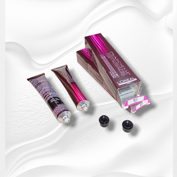L'Oreal Professionnel DIARichesse 2 Tubes Ammonia-Free 6.8/6M Mocha Caramel - Picture 10 of 16